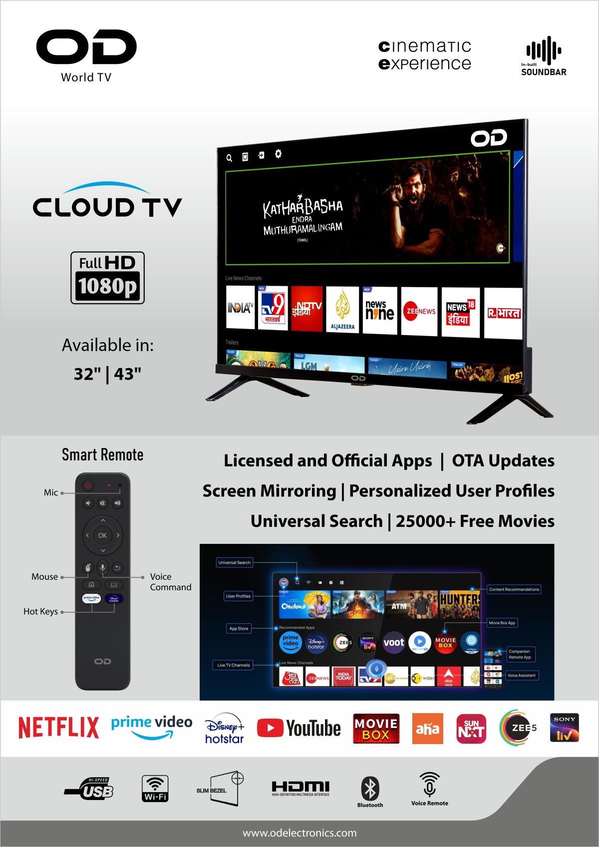 LED Cloud TV